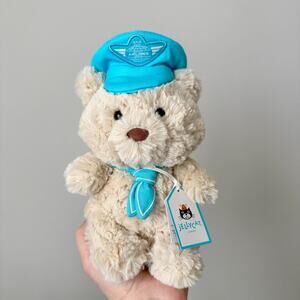 AUTHENTIC Jellycat Bartholomew Bear Junior 'Pilot' UK Harrods NWT Fast Shipping!